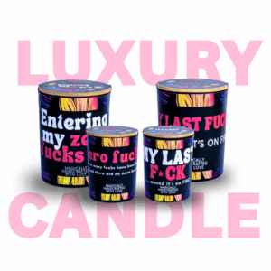 novelty soy wax candle by zfg travel