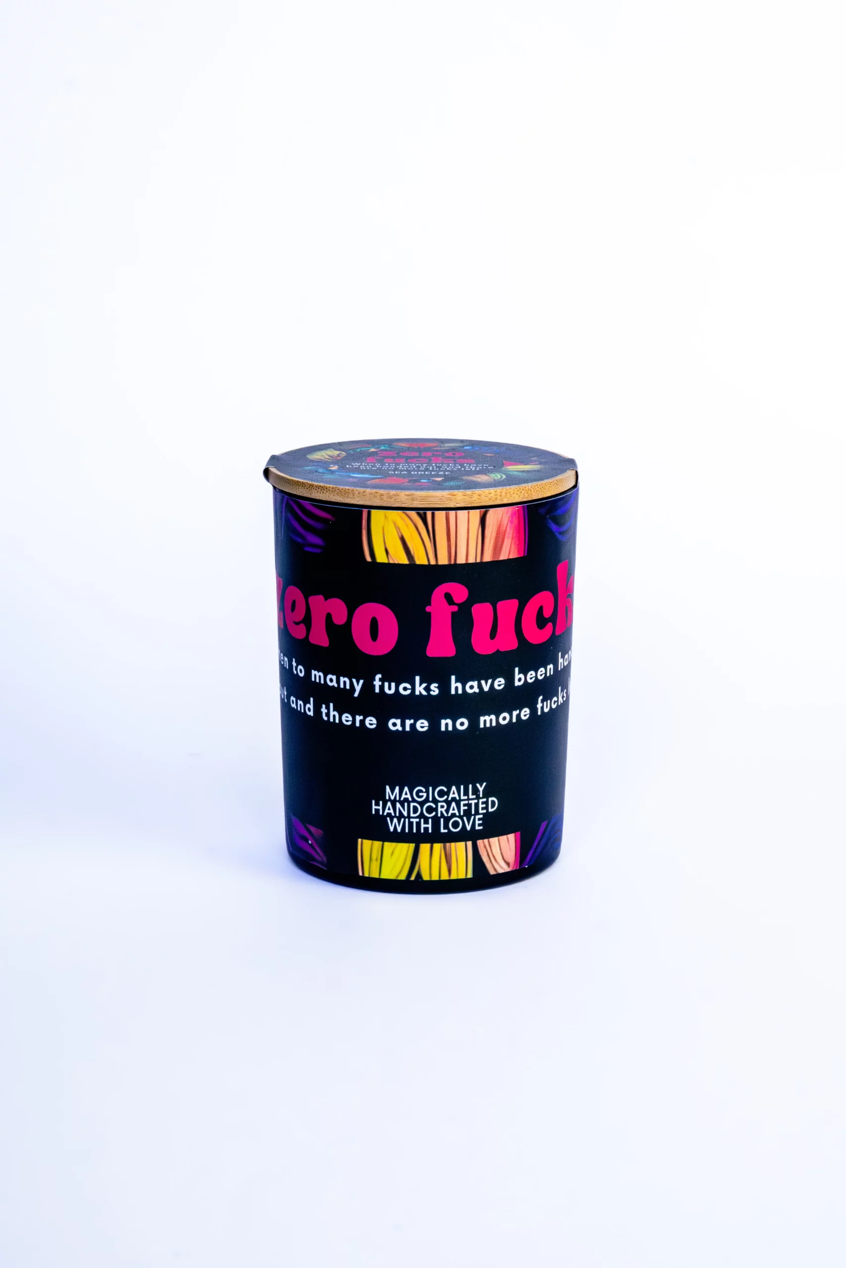 novelty soy wax candle by zfg travel