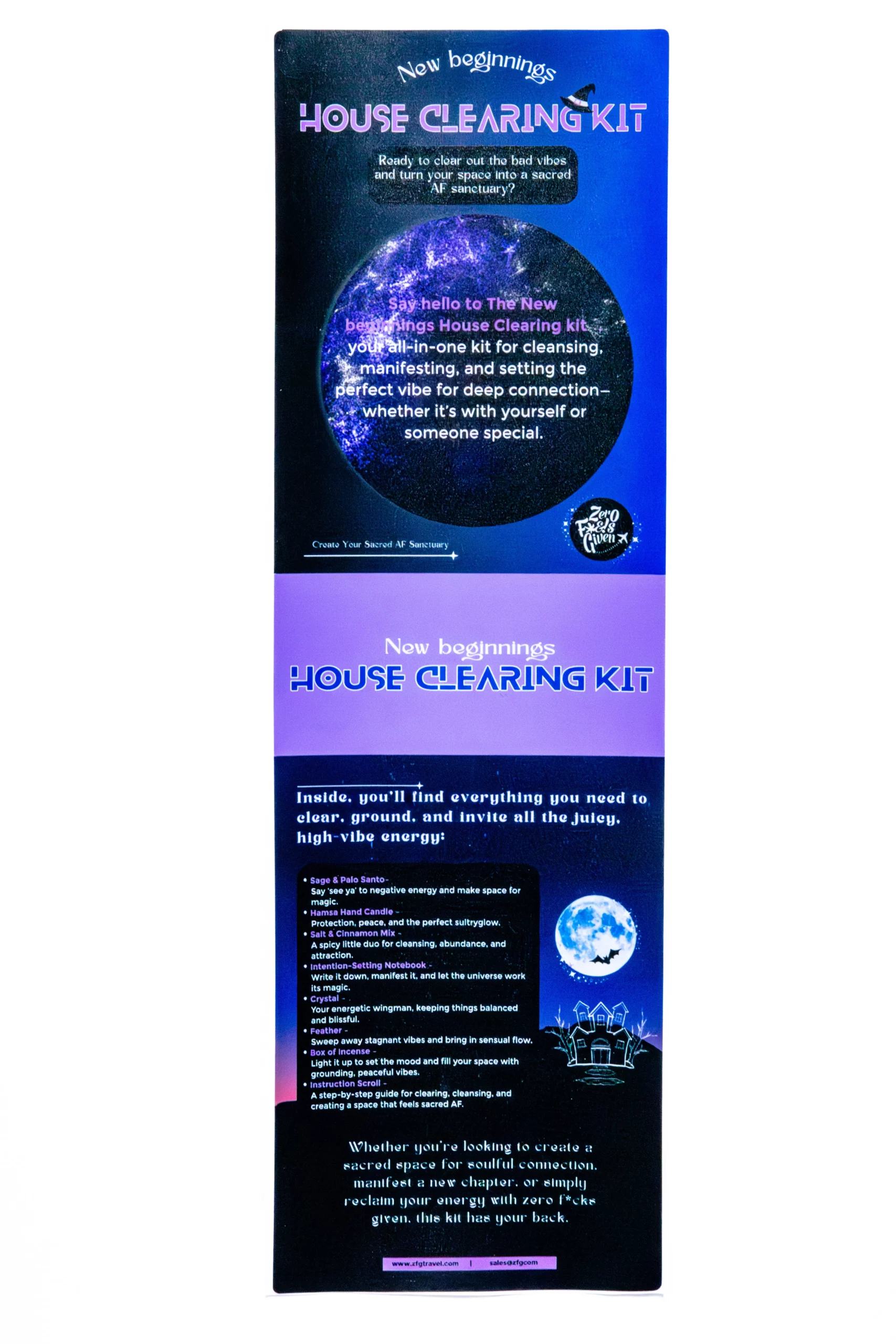 House Cleansing Kit | ZFG New Beginnings House Clearing Kit - Image 3